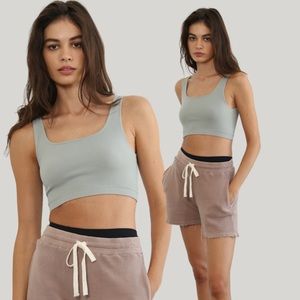 NEW // Levi Double Layer Seamless Brami - Pewter